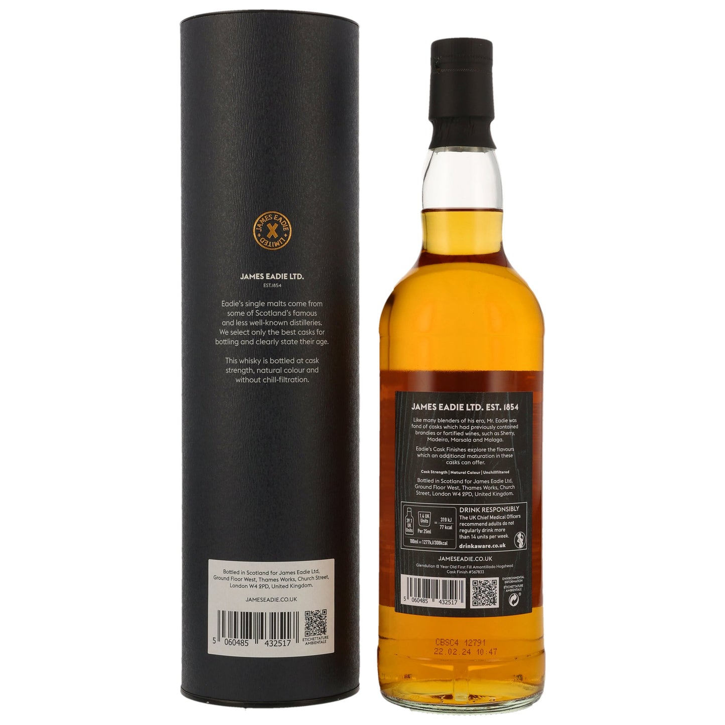 Glendullan 12 2011/2024 - James Eadie - First Fill Amontillado #367833