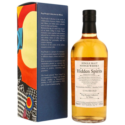 Staoisha (Bunnahabhain) 12 2013/2026 - Hidden Spirits - 1st Fill Barrel #BU1326-S