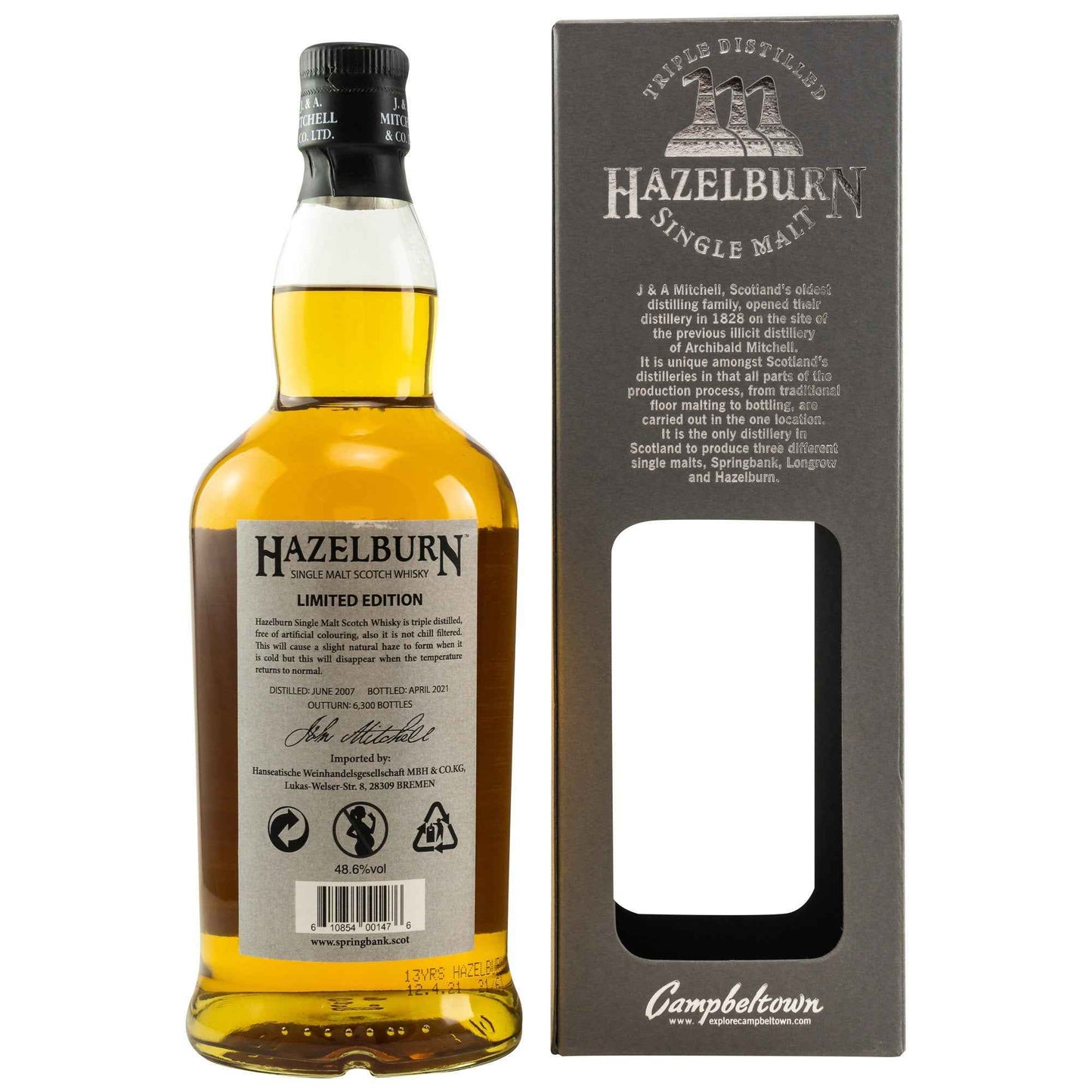 Hazelburn 13 2007/2021 - Limited Edition 2021