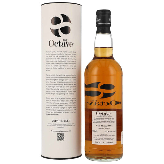 Glen Moray 16 2007/2024 - The Octave by Duncan Taylor - Cask #7040573