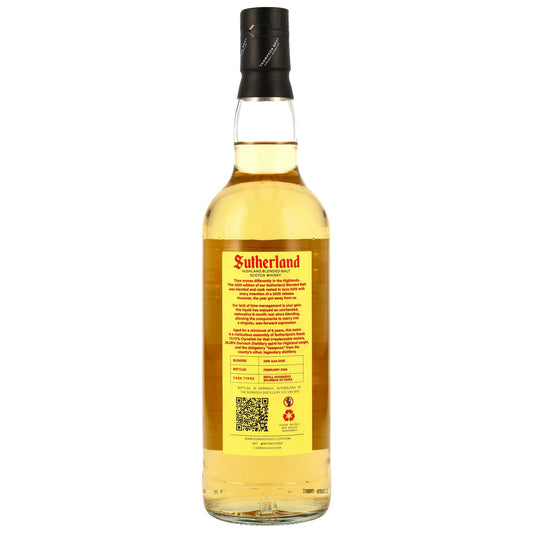 Sutherland 5Y (2026) - Thompson Bros. - Highland Blended Malt (Clynelish, Dornoch Distillery)