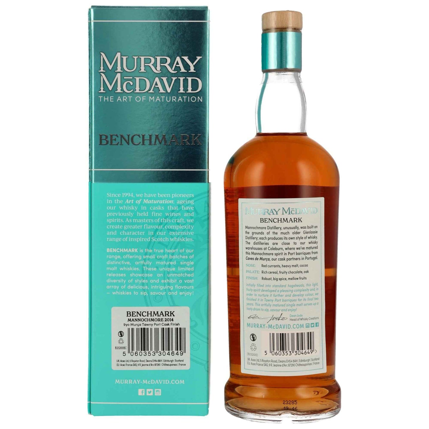Mannochmore 9 2014/2023 - Murray McDavid - Tawny Port Cask