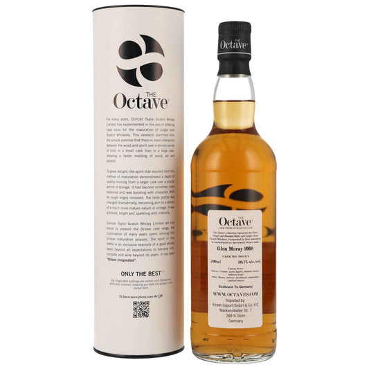 Glen Moray 15 2008/2024 - The Octave by Duncan Taylor - Cask #7041174