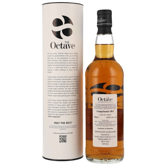 Craigellachie 13 2011/2024 - The Octave by Duncan Taylor - Cask #7540775