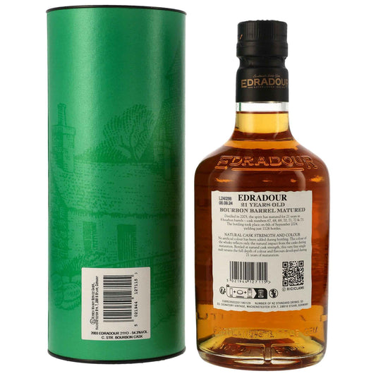 Edradour 21 2003/2024 - Cask Strength - Bourbon Barrels
