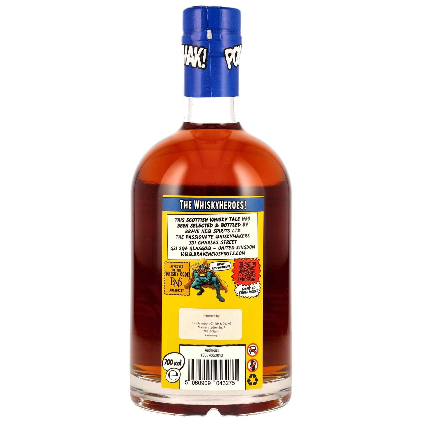 Auchroisk 12 - Whisky Heroes: The Might of the Moor - 1st Fill Oloroso Sherry Barrique Finish