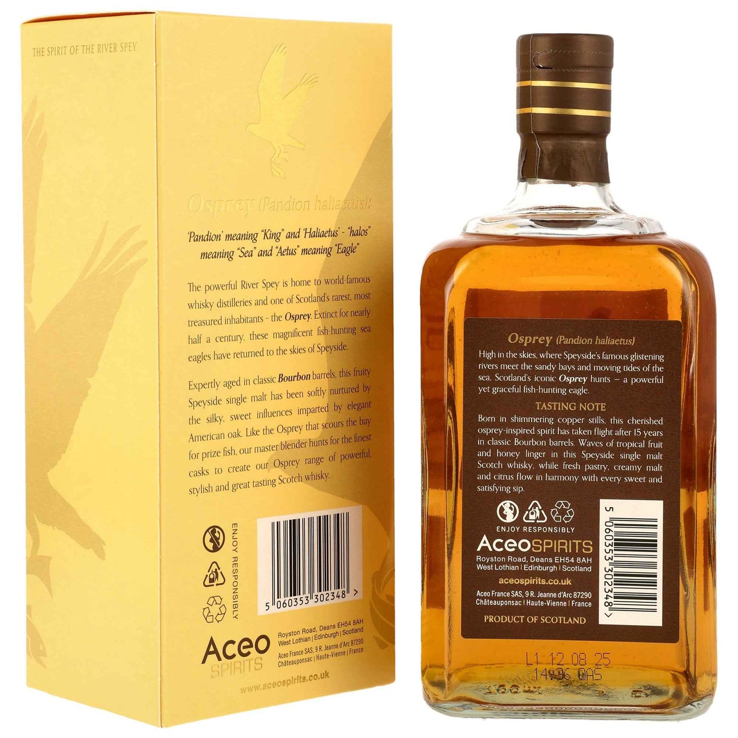 Glentauchers 15 - Osprey - Bourbon Cask Finish