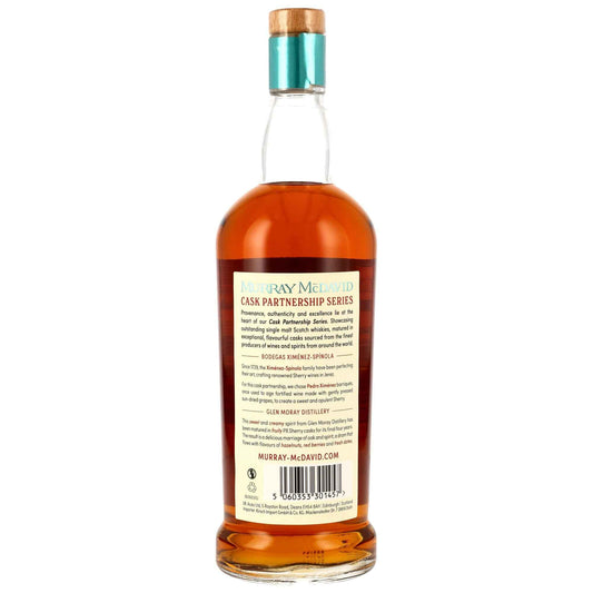 Glen Moray 8 2017/2026 - Cask Partnership (Murray McDavid) - PX Sherry Cask Finish