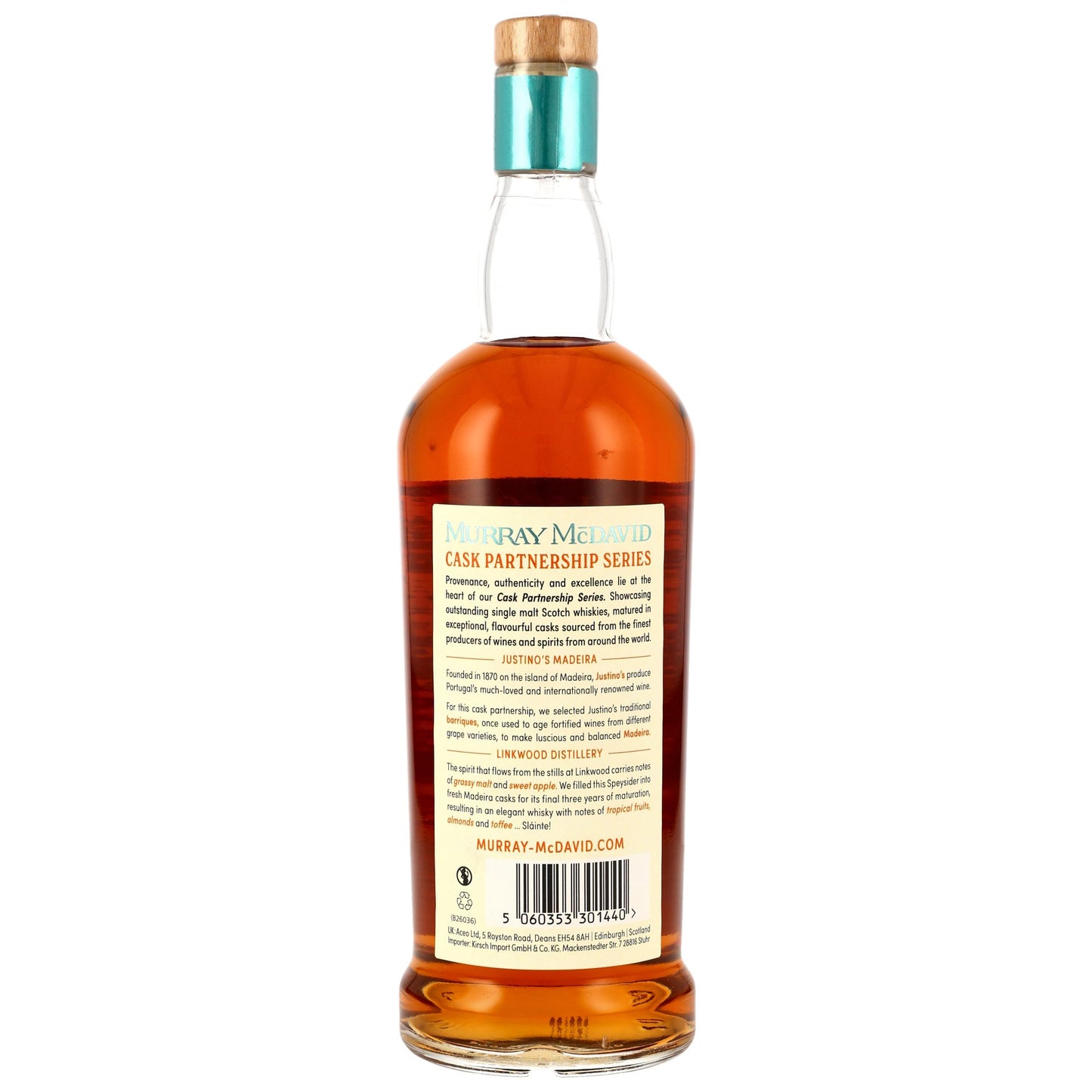 Linkwood 8 2017/2026 - Cask Partnership (Murray McDavid) - Justino's Madeira Cask Finish