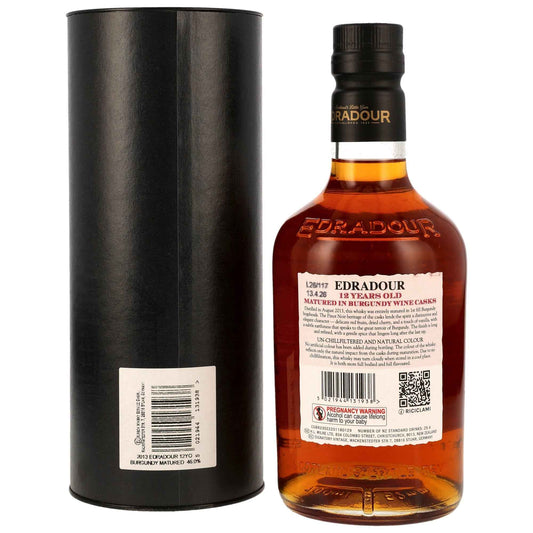Edradour 12 2013/2026 - Small Batch - 1st Fill Burgundy Wine Casks