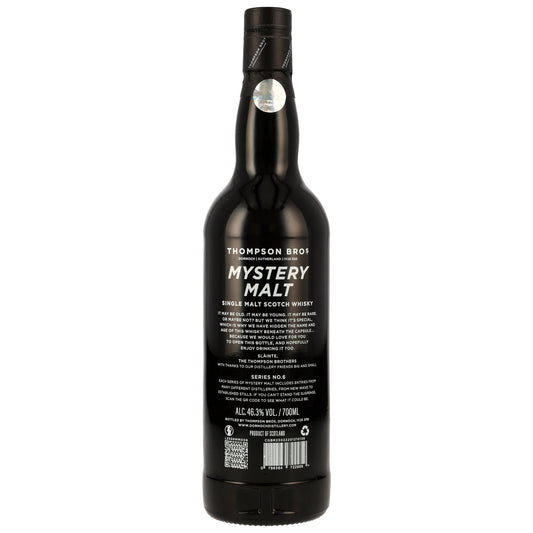 Mystery Malt Series #5 - Single Malt Scotch Whiskey - Thompson Bros.