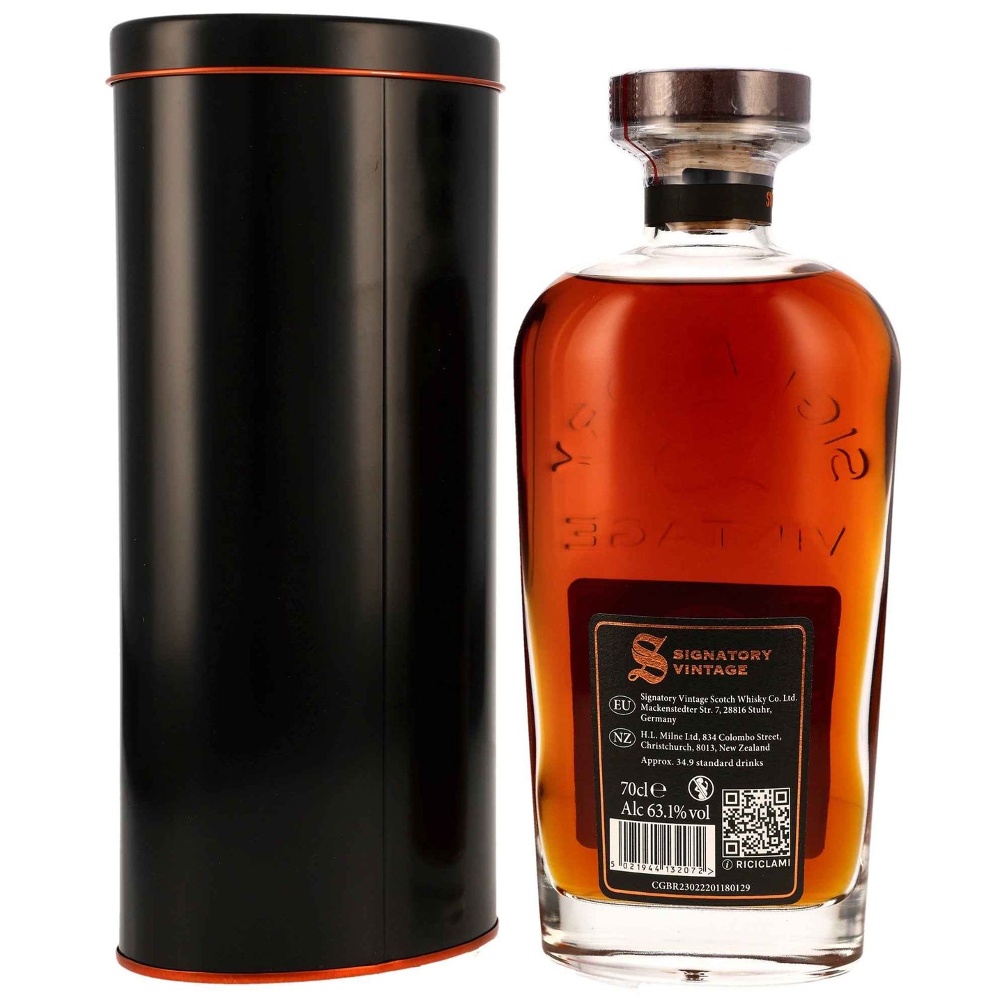 GlenAllachie 21 2005/2026 - Signatory Vintage Symingtons Choice - 1st Fill Oloroso Sherry But #900273