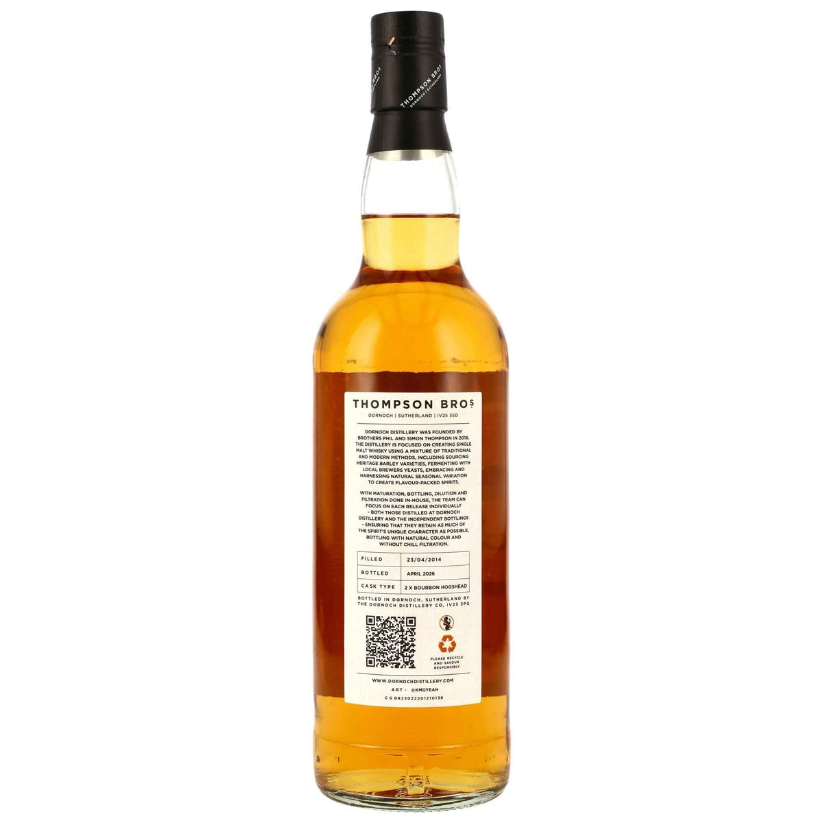Royal Brackla 12 2014/2026 - Thompson Bros.