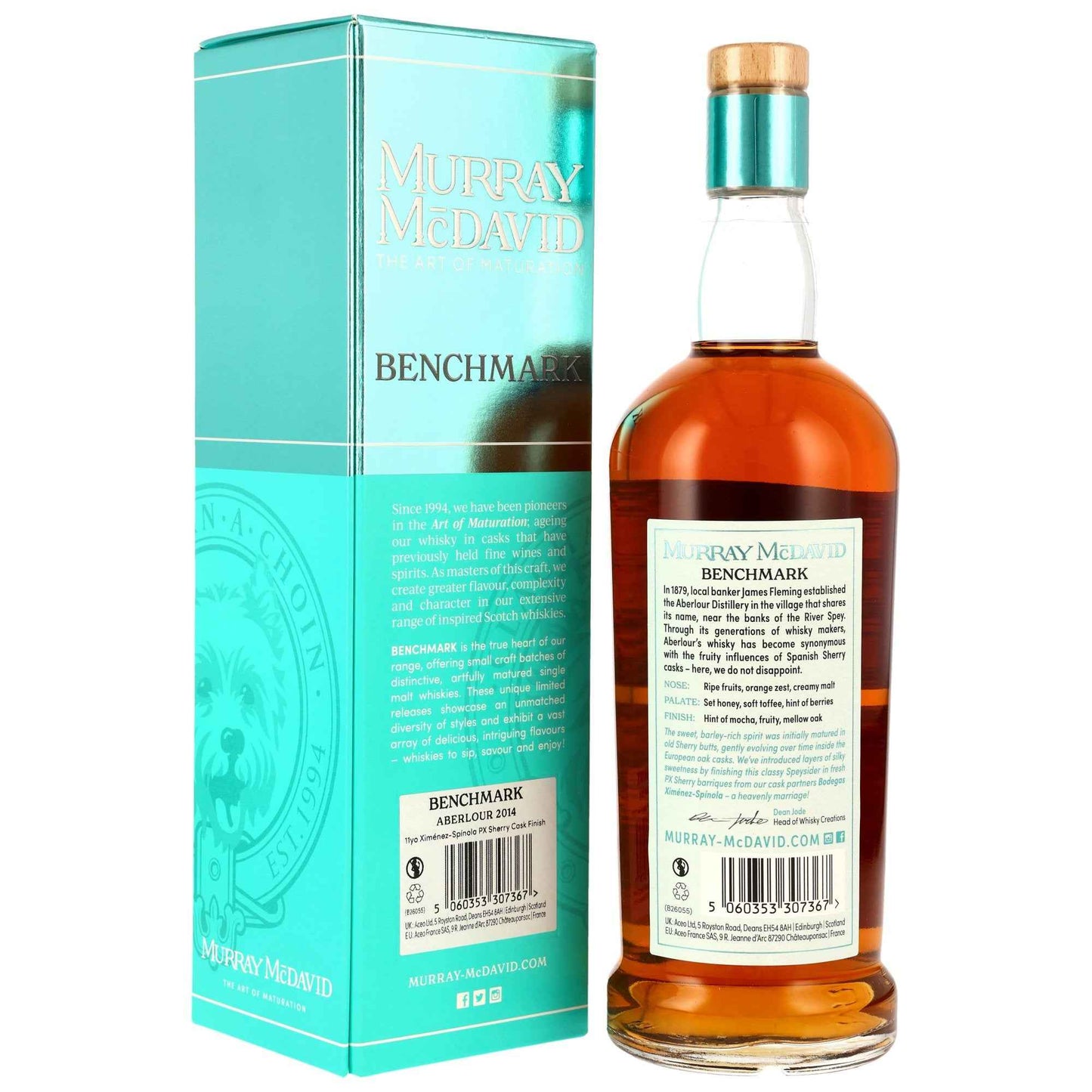 Aberlour 11 2014/2026 - Murray McDavid Benchmark - PX Sherry Cask Finish
