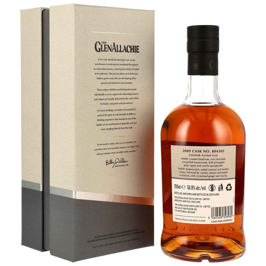 GlenAllachie 15 2009/2025 - Single Cask - Virgin Oak Barrel #804305