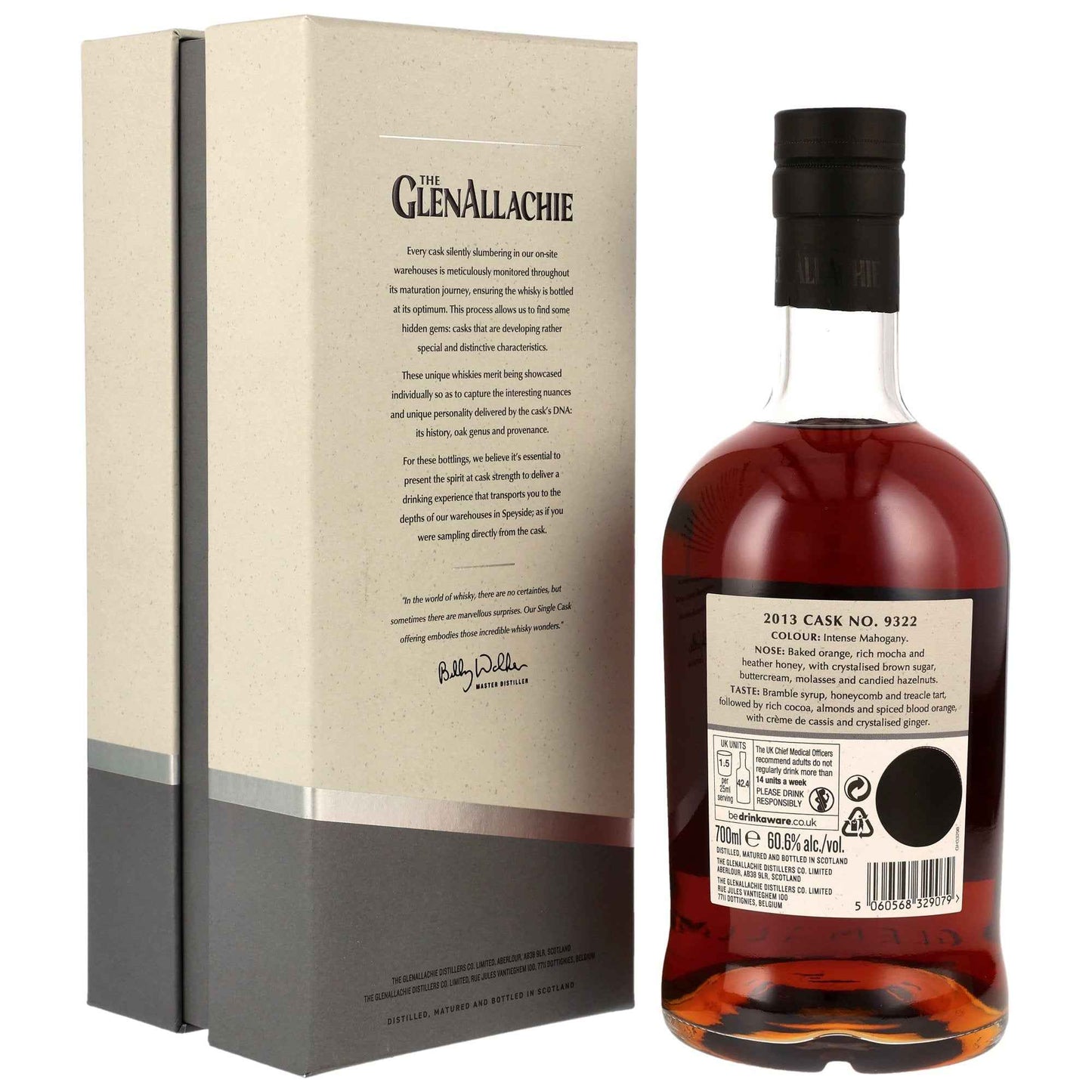 GlenAllachie 11 2013/2025 - Single Cask - PX Sherry Hogshead #9322