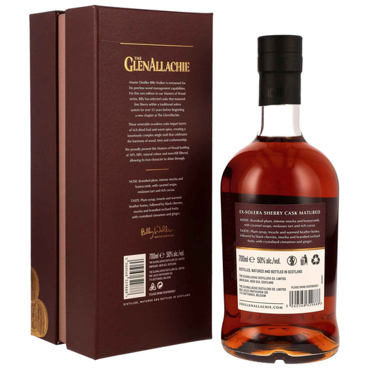 GlenAllachie 19 - Masters of Wood - Ex-Solera Sherry Cask