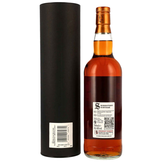 Whitlaw 8 2018/2026 - Signatory Vintage The UN-chillfiltered Collection - 1st Fill PX Sherry Butts Finish