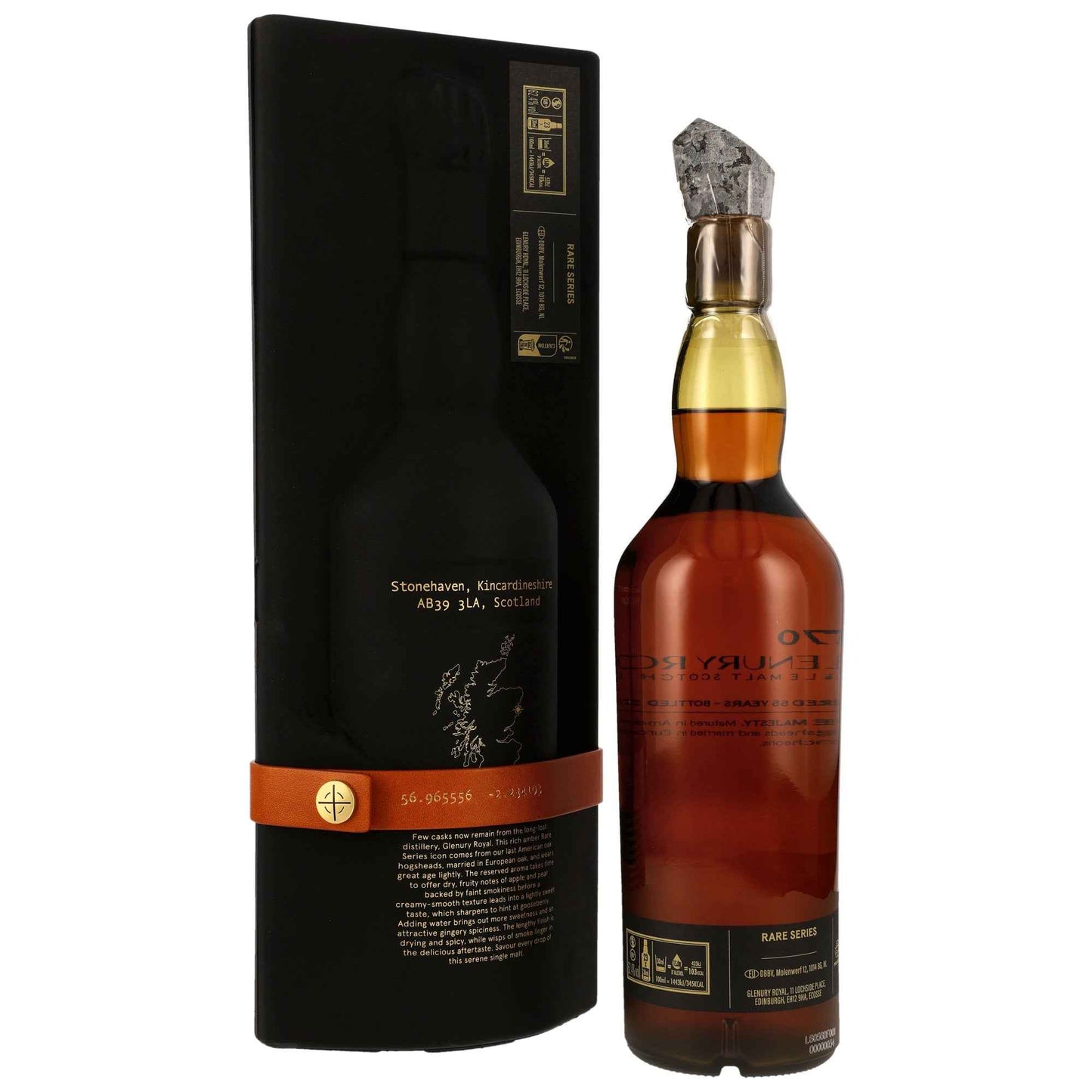 Glenury Royal 55 1970/2026 - Diageo Rare Series - American Oak Hogsheads & European Oak Puncheons