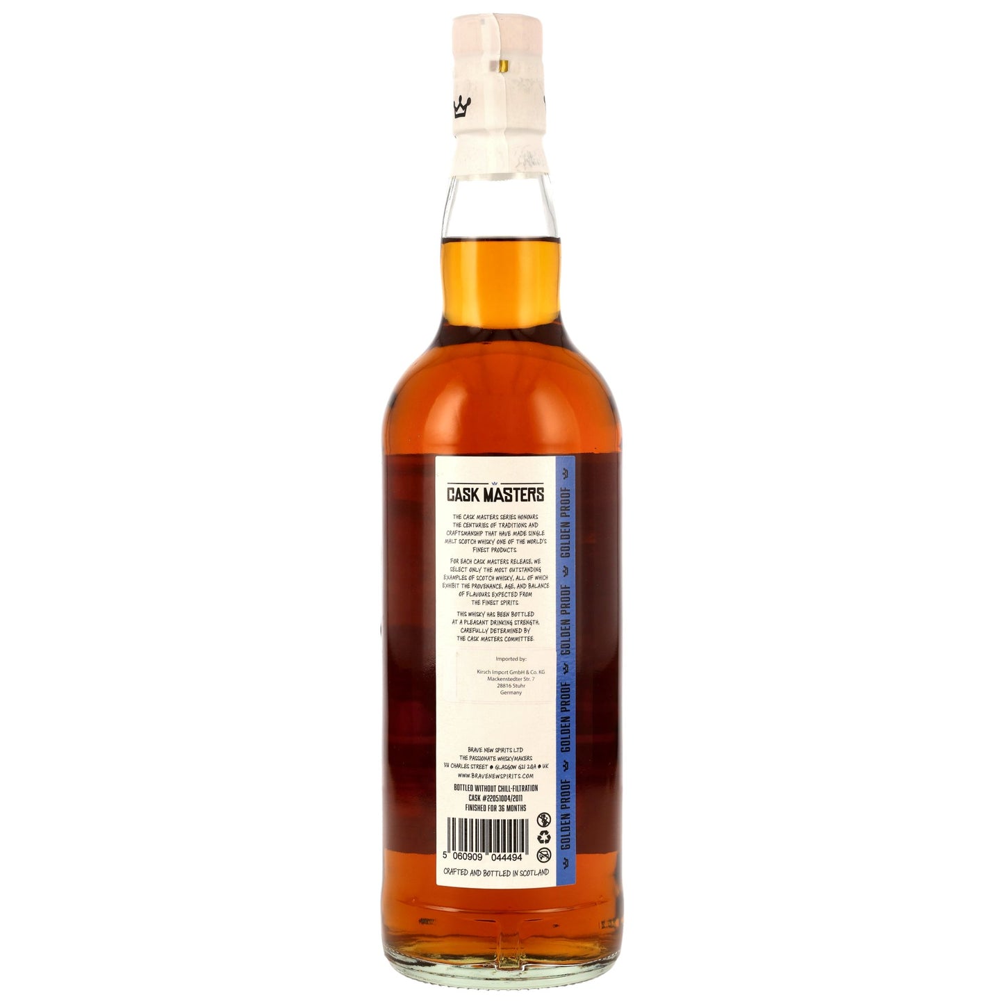 Benrinnes 14 2011/2026 - Cask Masters (Brave New Spirits) - 1st Fill Oloroso Sherry Butt #22051004