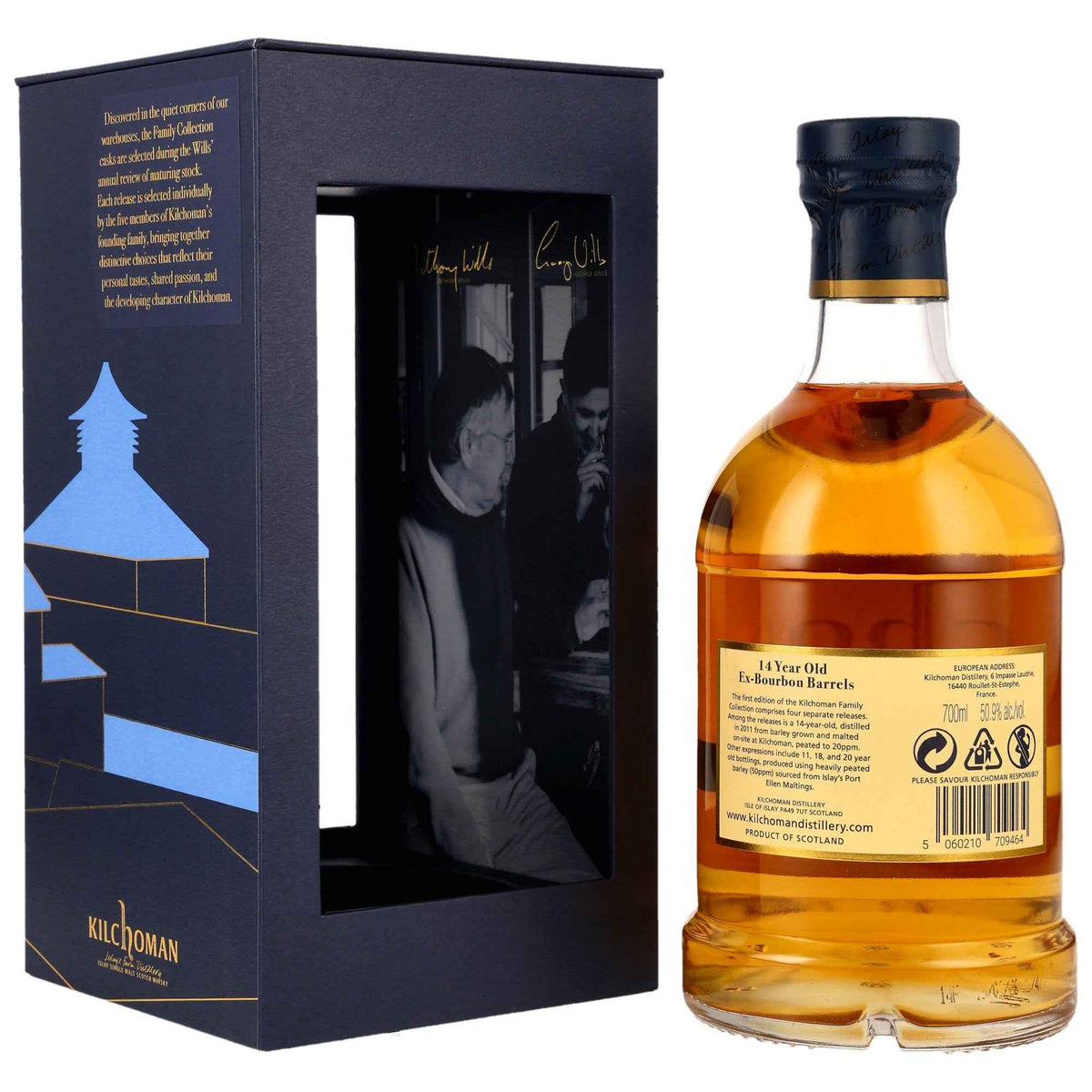 Kilchoman 14 - Family Collection First Edition - Bourbon Matured 100% Rockside Barley
