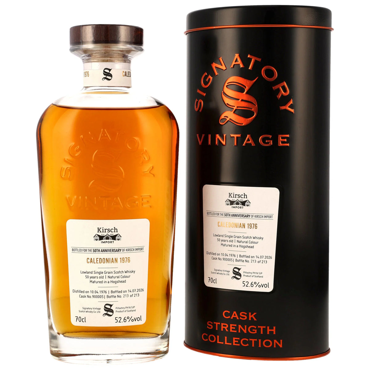 Caledonian 50 1976/2026 - Signatory Vintage - Hogshead #900005