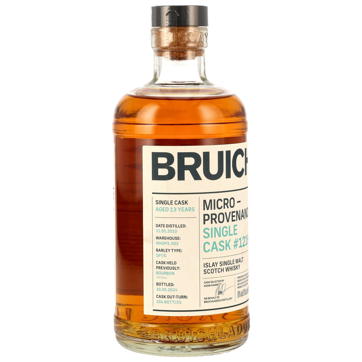 Bruichladdich 13 2010/2024 - Micro Provence - 1st Fill Bourbon Single Cask #1216