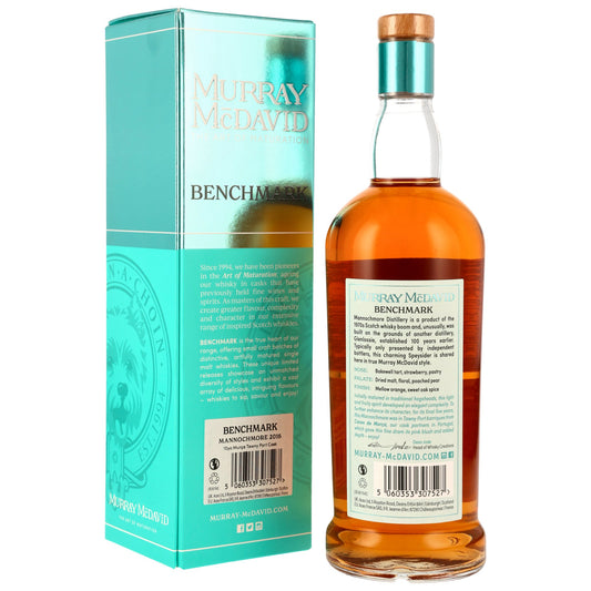 Mannochmore 10 2016/2026 - Murray McDavid Benchmark - Tawny Port Cask