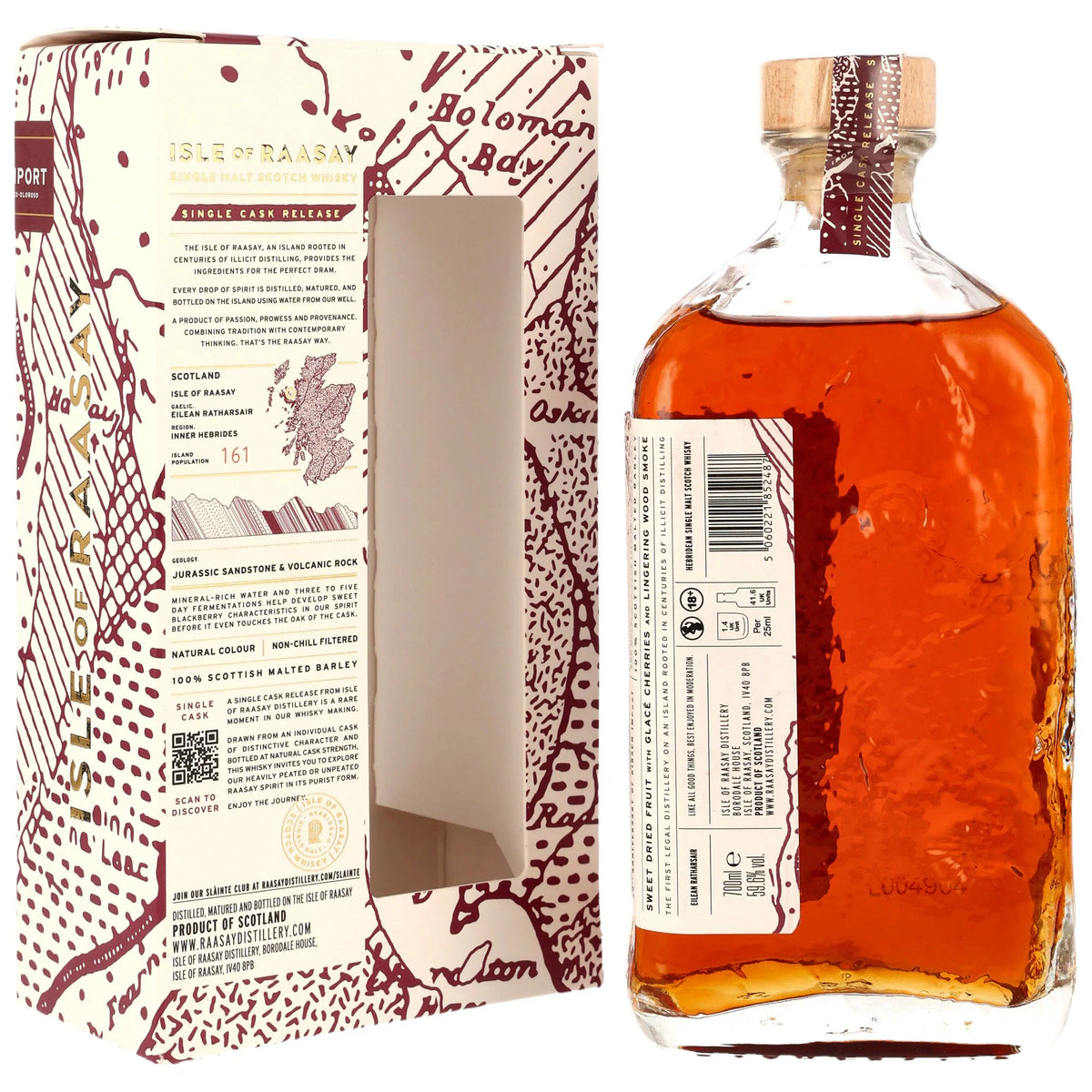 Isle of Raasay 5 2021/2026 - 50th Anniversary Kirsch Import - Ex-Oloroso Sherry Barrique #21/142