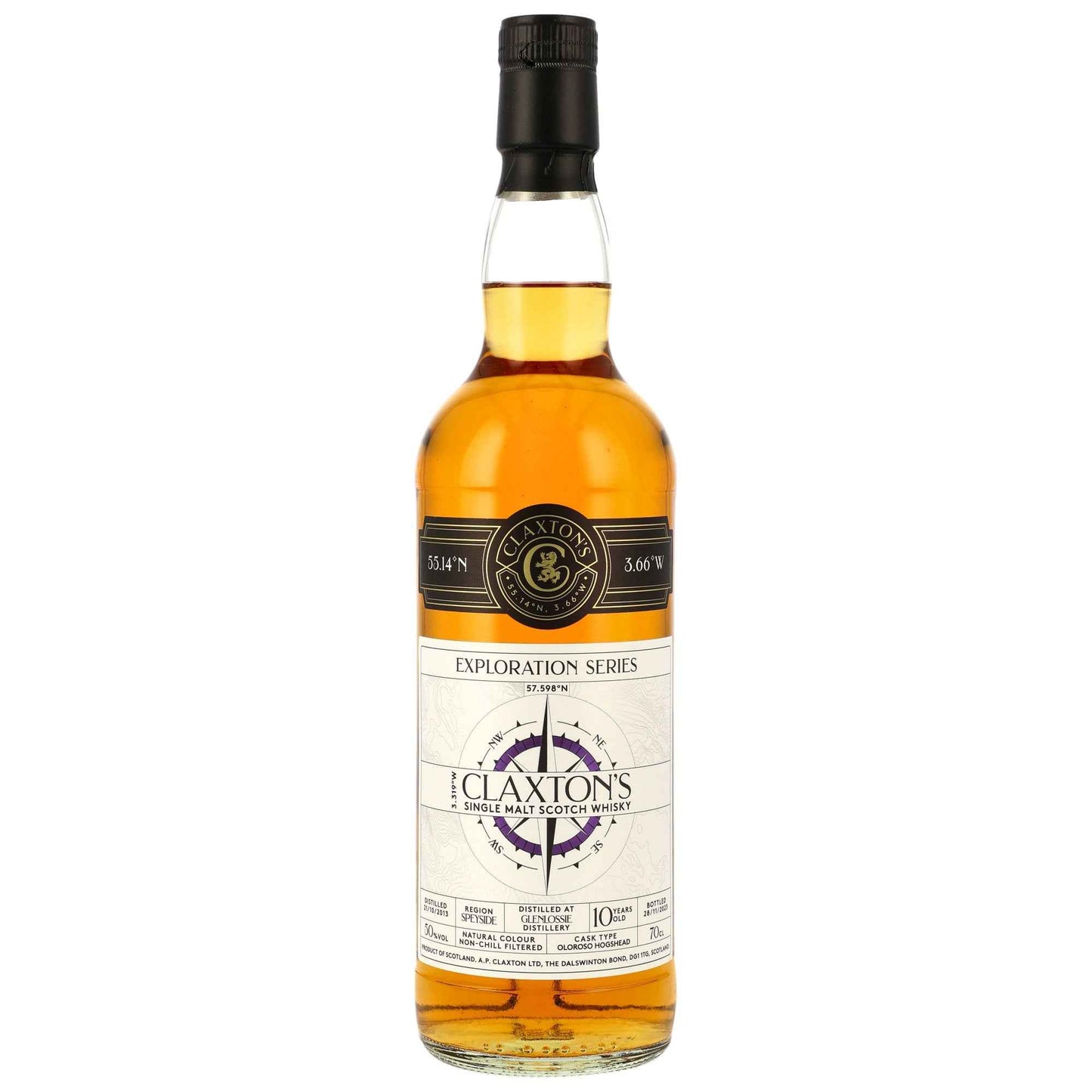 Glenlossie 10 2013/2023 - Claxtons - Oloroso Sherry Cask