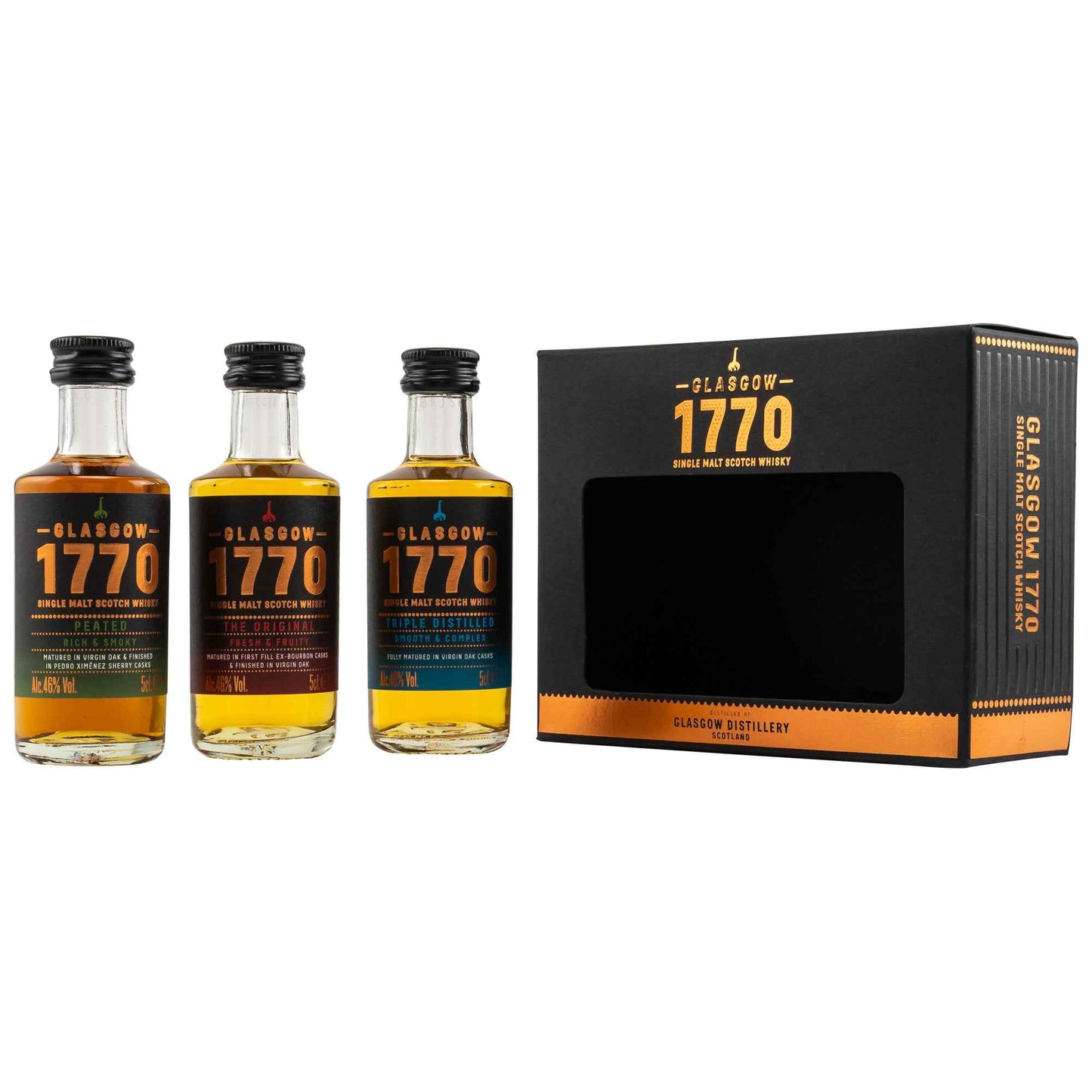 Glasgow 1770 Collection 3 x 5 cl (Miniaturen)
