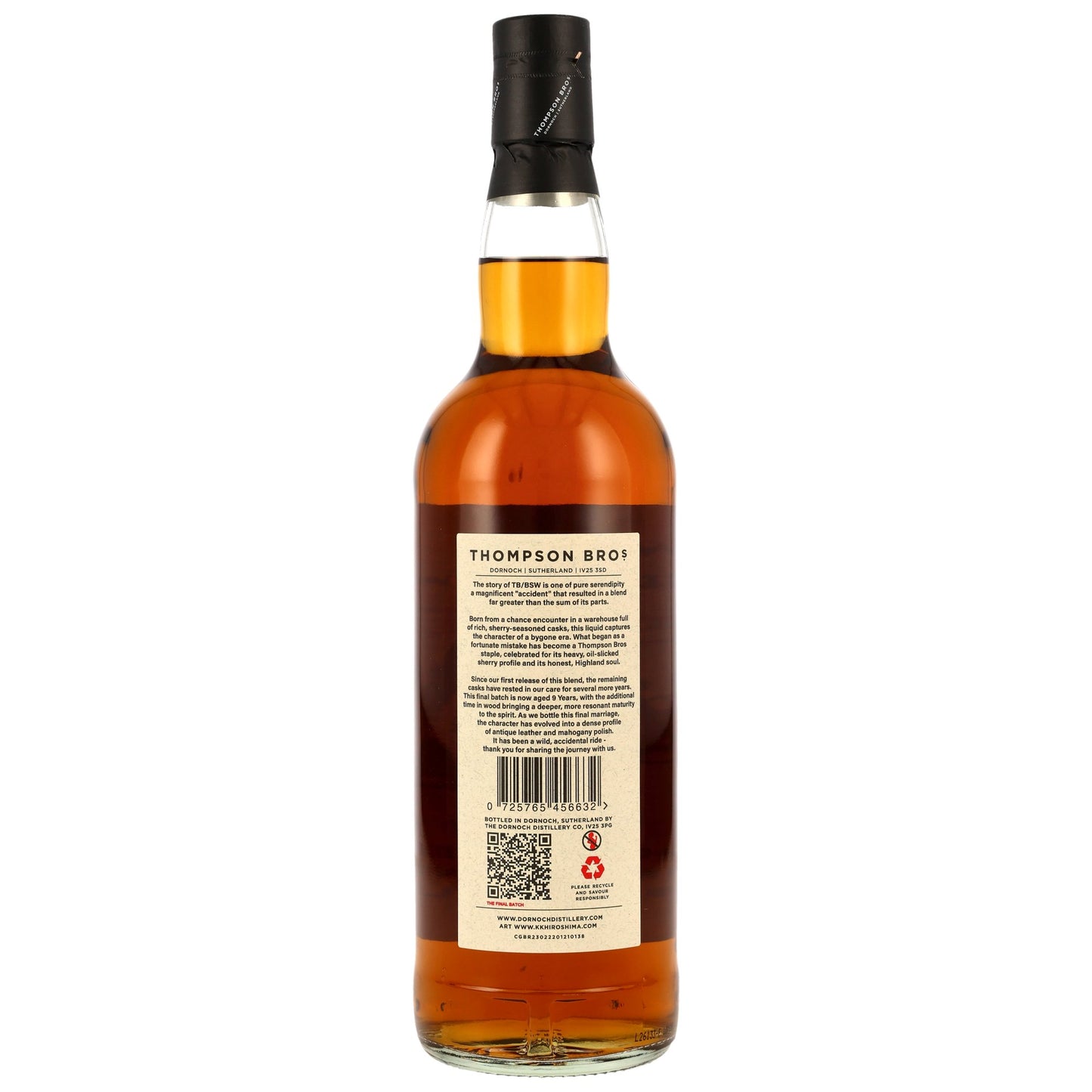 TB/BSW Blended Scotch Whisky 9 - Thompson Bros. - Final Release