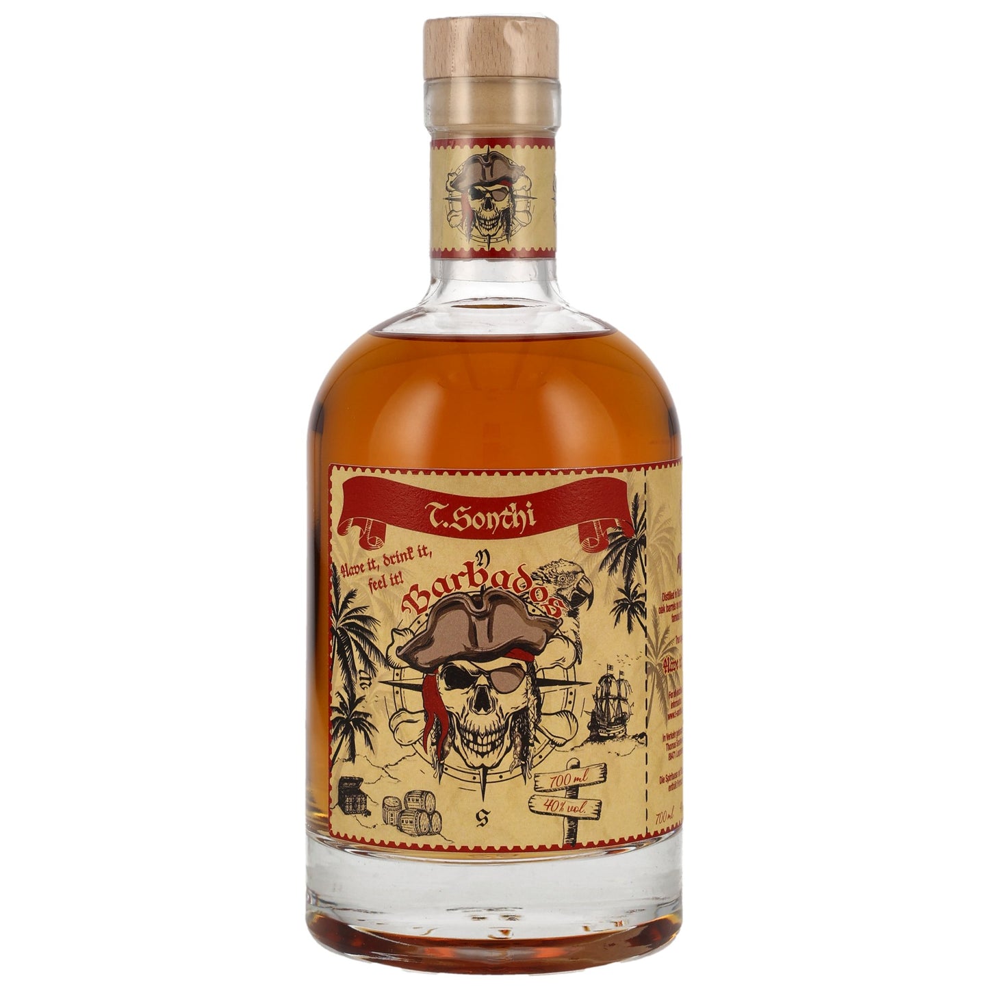 T.Sonthi Barbados 10 Year Old Rum