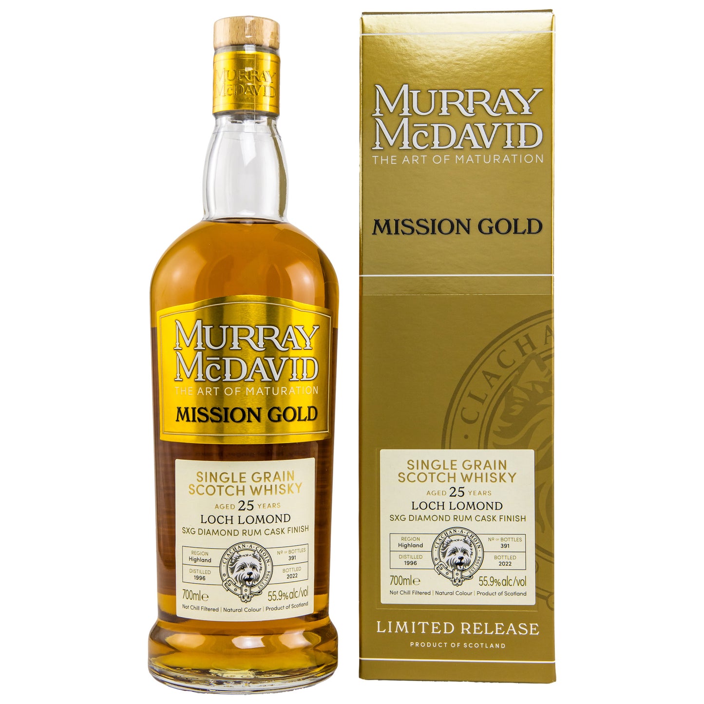Loch Lomond 25 1996/2022 - Murray McDavid - SXG Diamond Rum Cask Finish