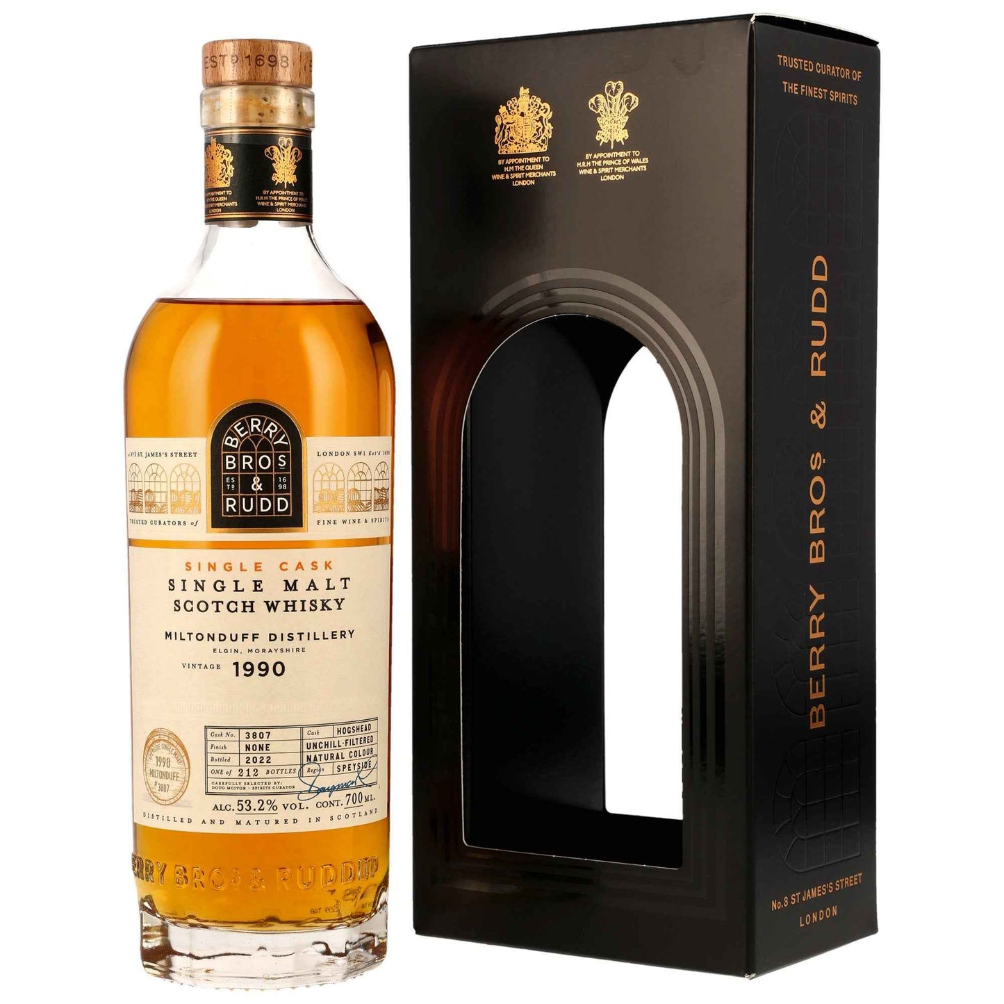 Miltonduff 1990/2022 - Berry Bros & Rudd - #3807