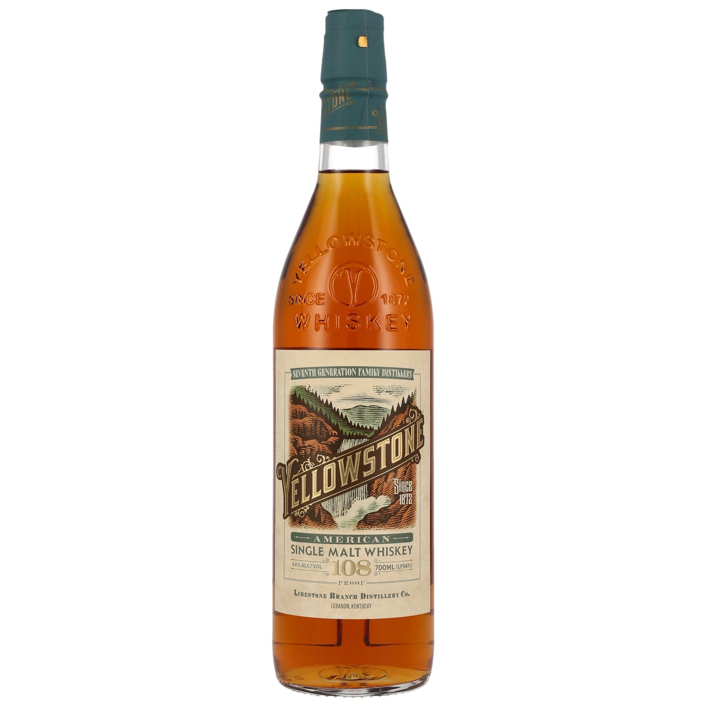 Yellowstone American Single Malt Whiskey - 108 Proof