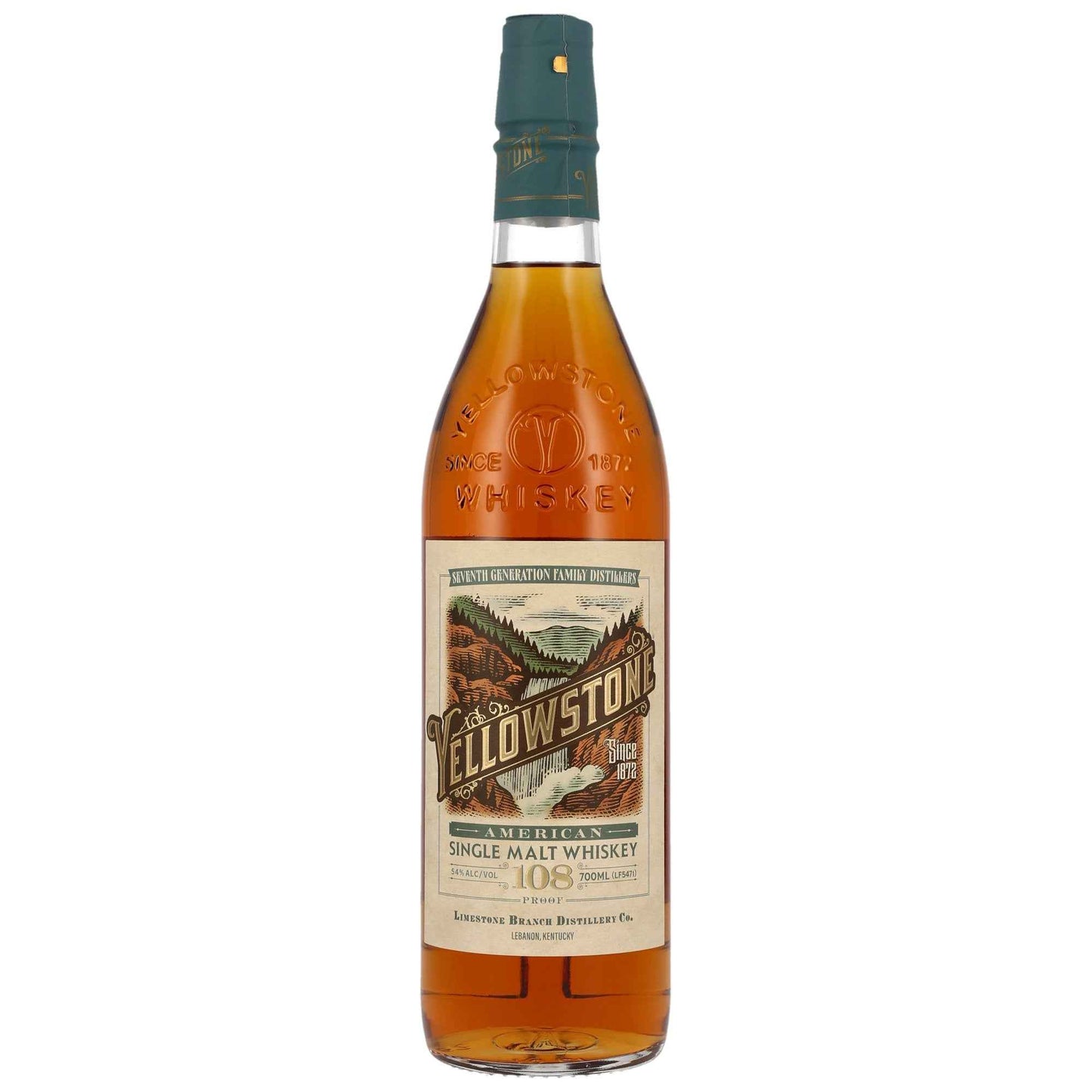 Yellowstone American Single Malt Whiskey - 108 Proof