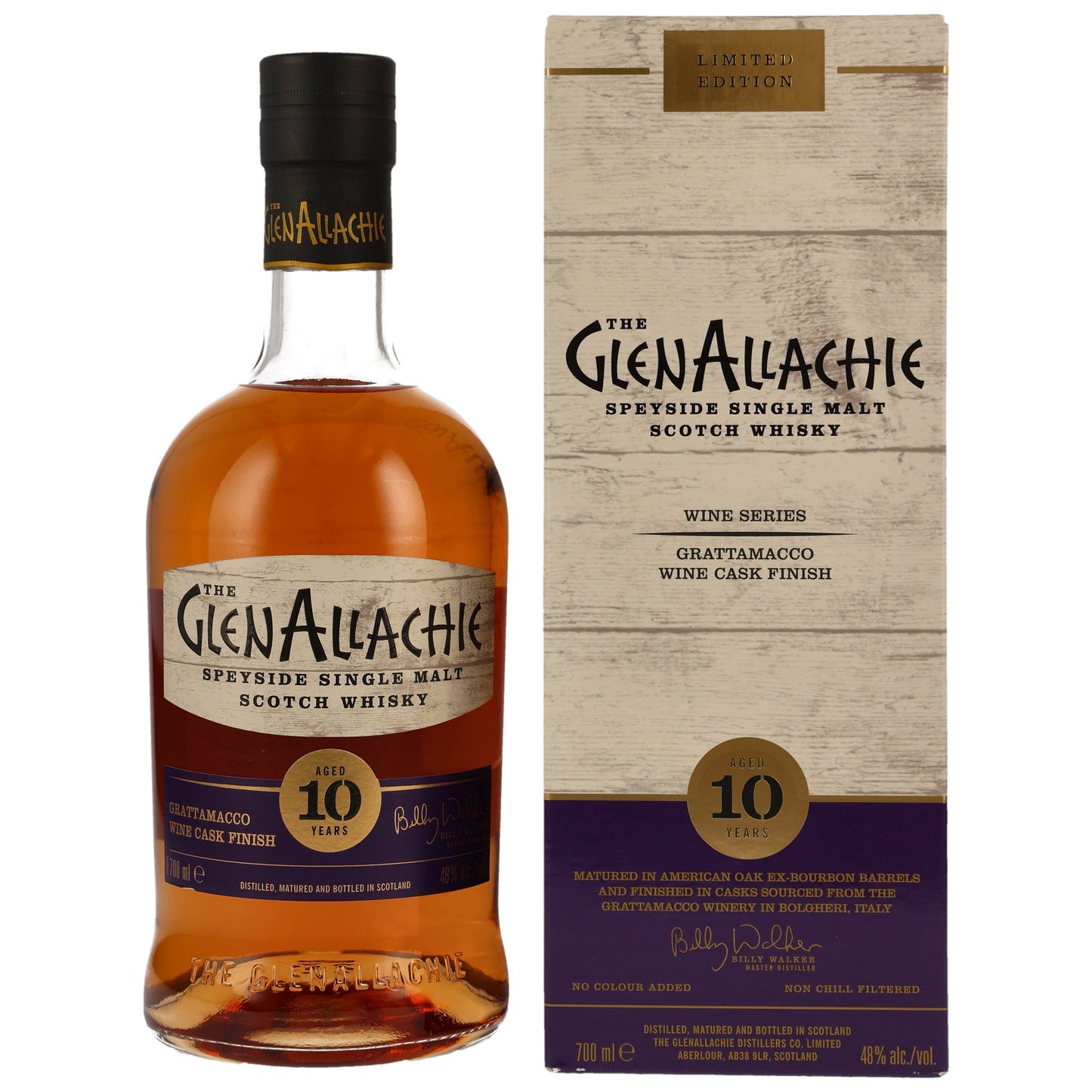 GlenAllachie 10 Grattamacco Wine Finish - Maltucky