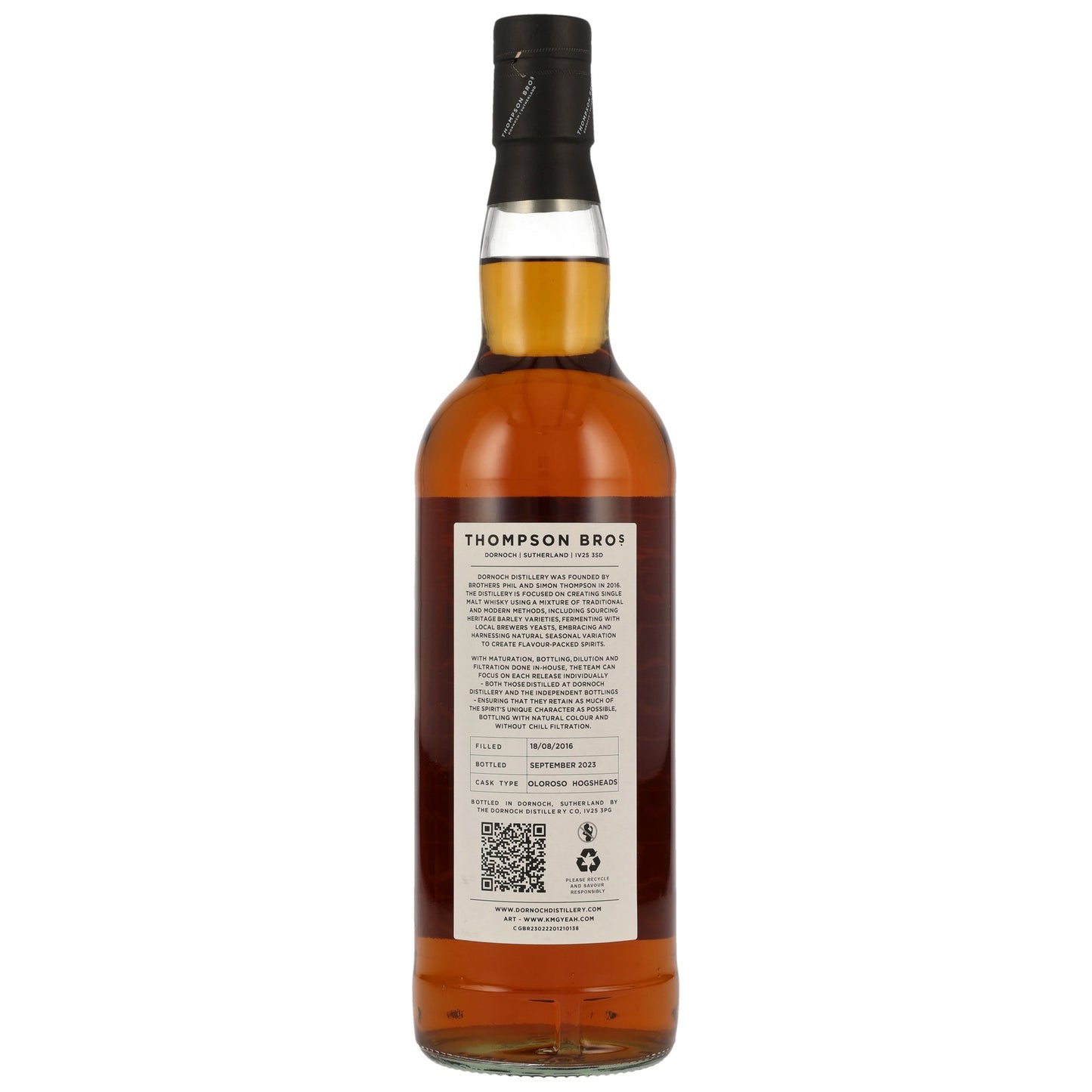 Dailuaine 7 2016/2023 - Thompson Bros. - Oloroso Hogsheads