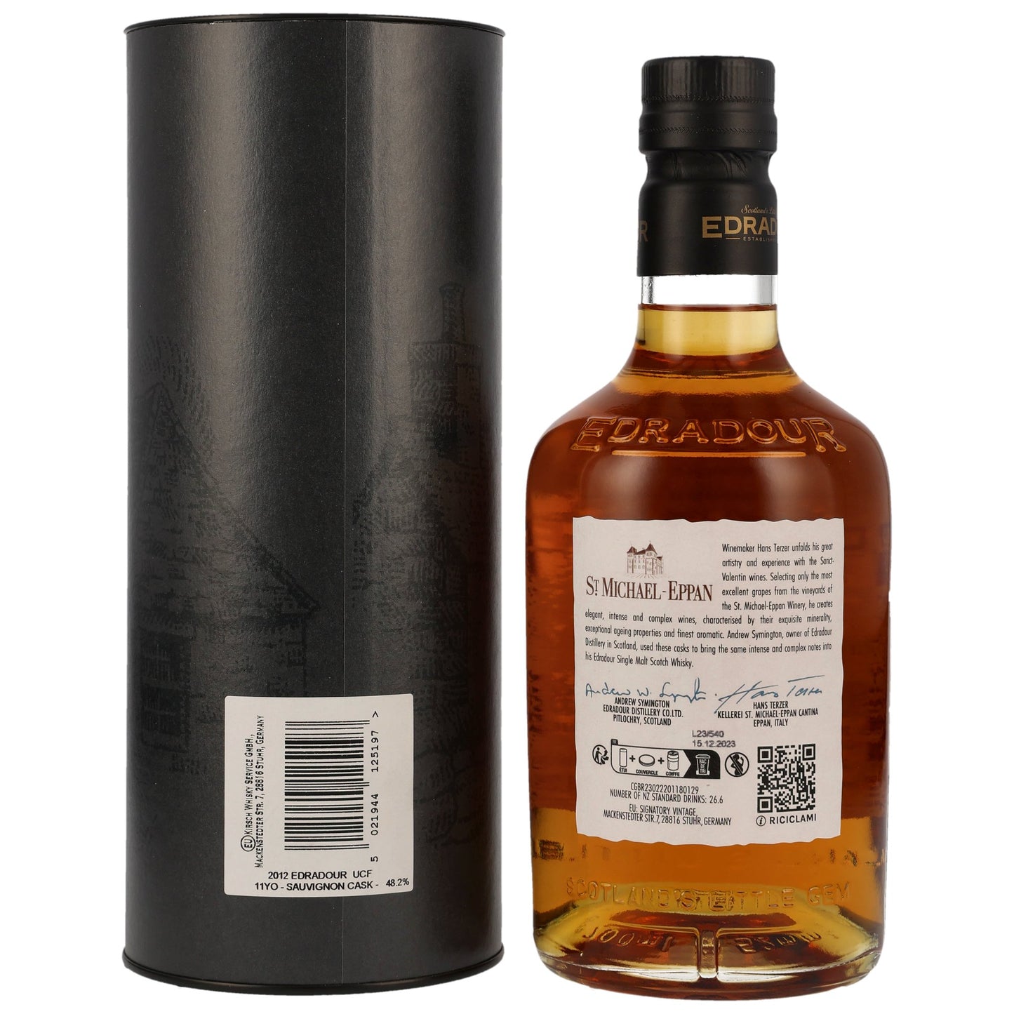 Edradour 11 2012/2023 - Sauvignon Cask #1001 - St. Michael Eppan
