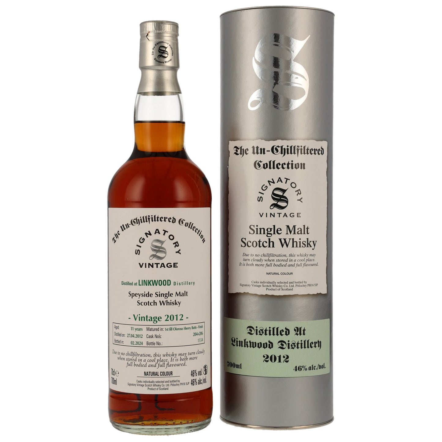 Linkwood 11 2012/2024 Signatory Vintage Oloroso Finish - Maltucky