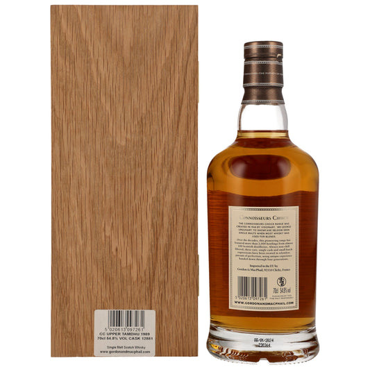 Tamdhu 34 1989/2024 - Gordon & MacPhail Connoisseurs Choice - Refill American Hogahead #12881