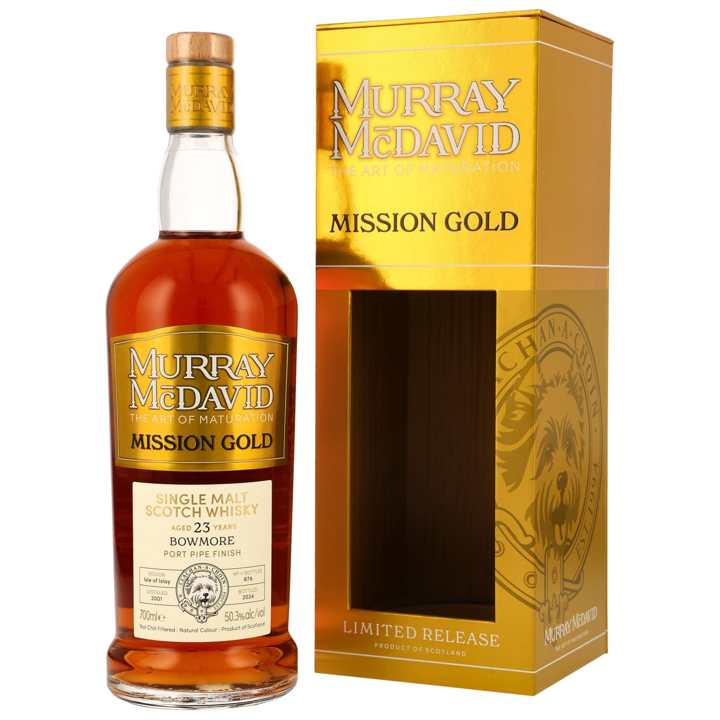 Bowmore 2001/2024 - Murray McDavid - Port Pipe