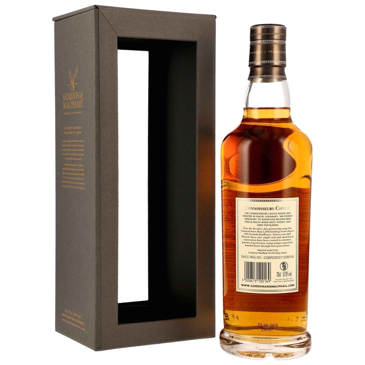 Craigellachie 21 2002/2024 - Gordon & MacPhail - Refill Bourbon Barrel #15602203