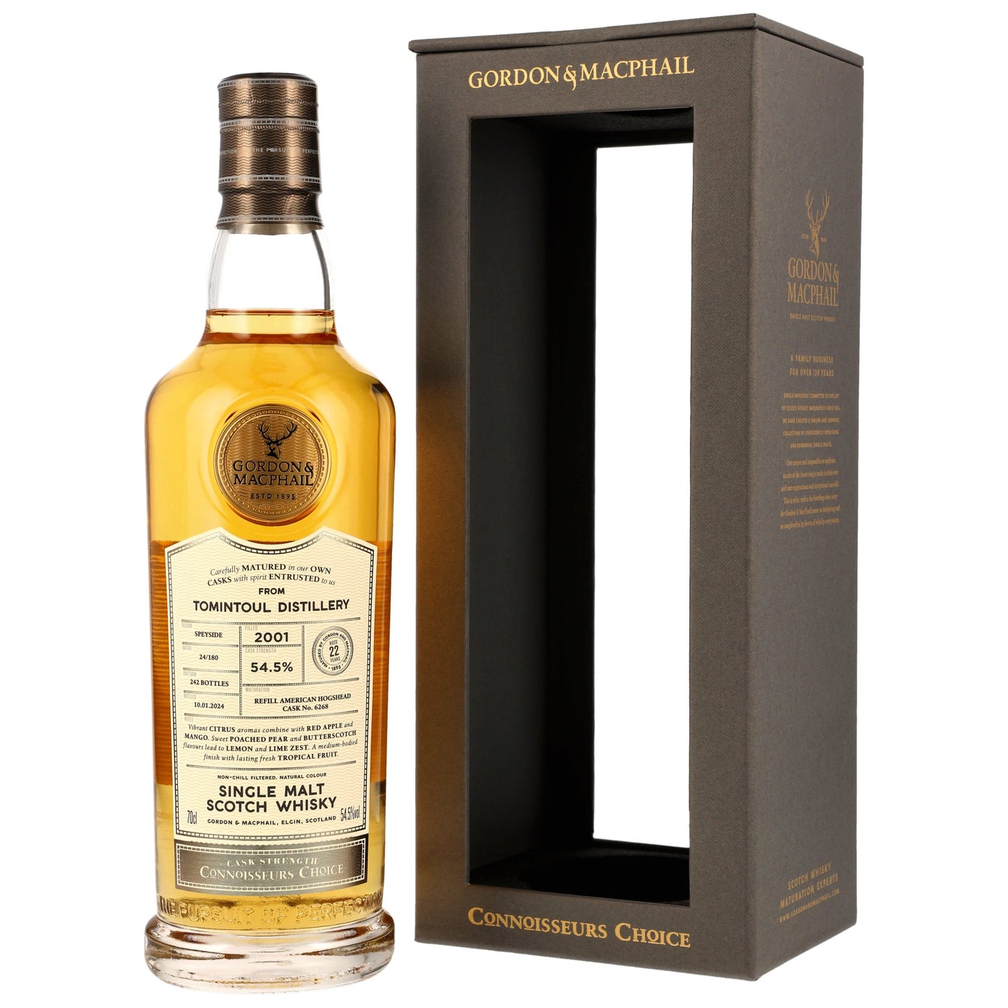 Tomintoul 22 2001/2024 - Gordon & MacPhail - Refill American Hogshead #6268