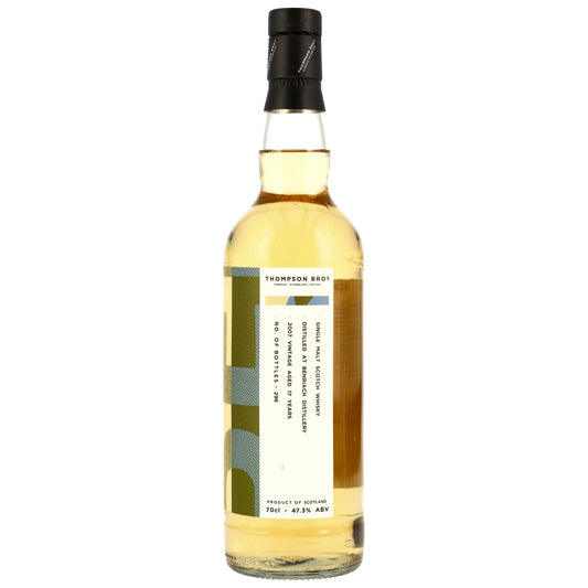 Benriach 17 2007/2024 - Thompson Bros. - Refill Hogshead