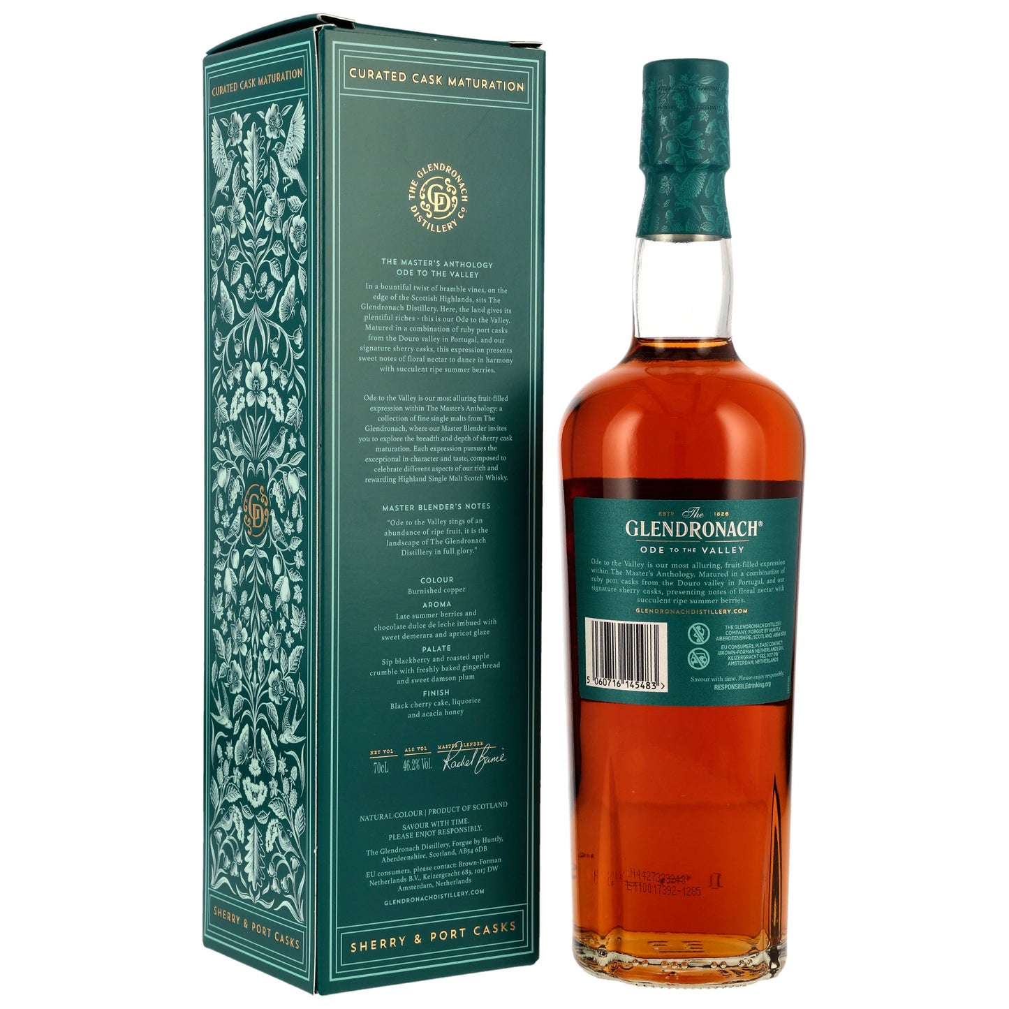 Glendronach - Ode to the Valley - Sherry & Ruby Port Casks