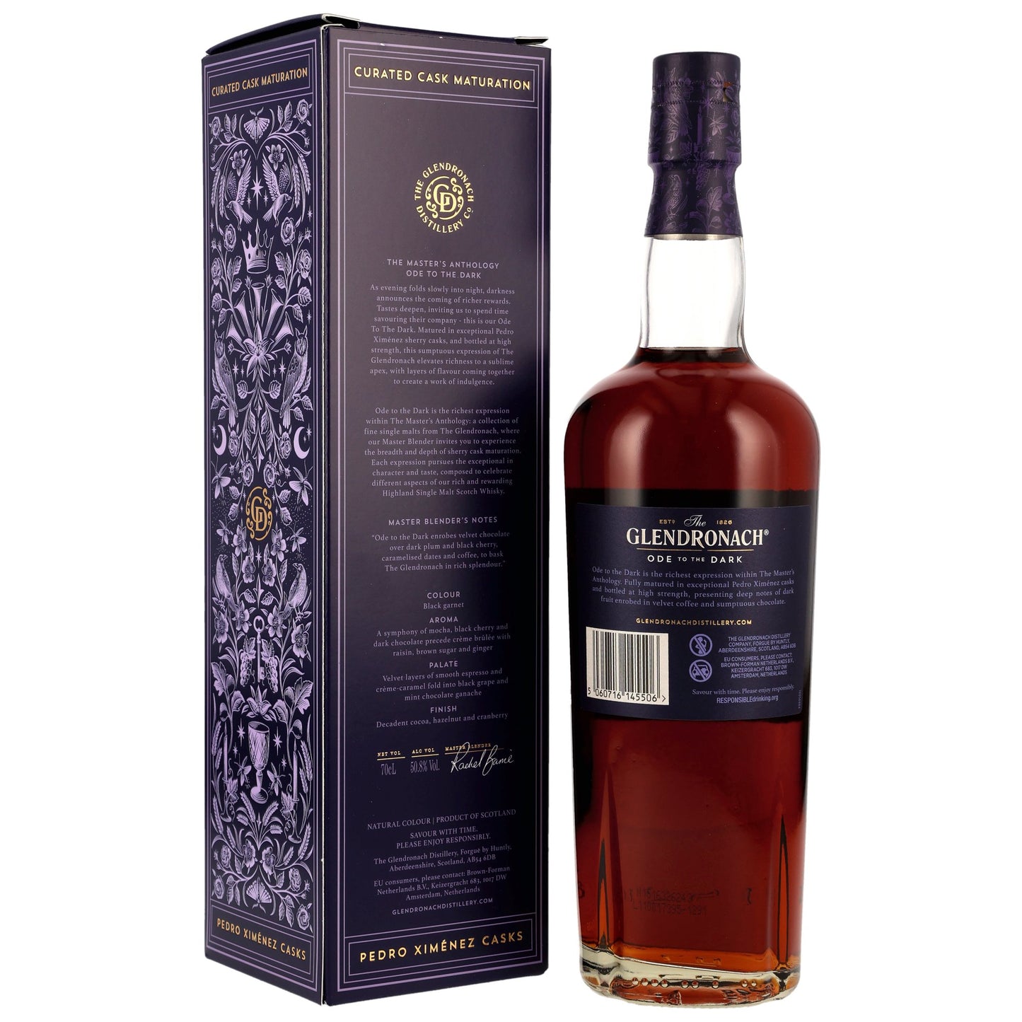 Glendronach - Ode to the Dark - PX Sherry Casks