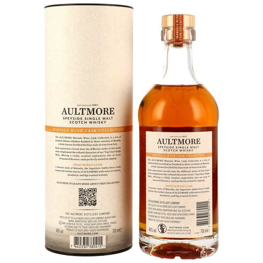 Aultmore 15 - Marsala Wine Cask Collection - Sweet Marsala Finish