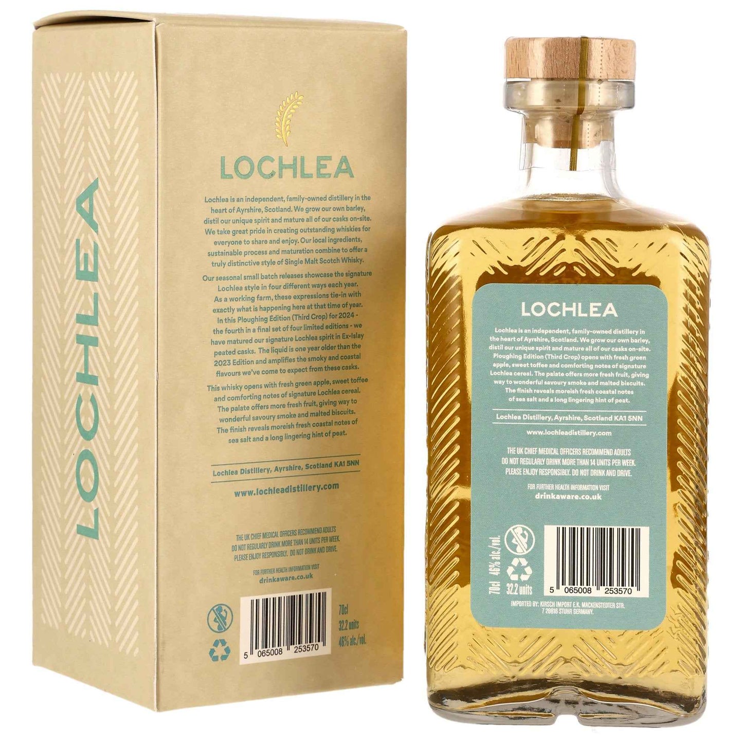 Lochlea - Ploughing 3rd Crop - Ex-Islay Barrels